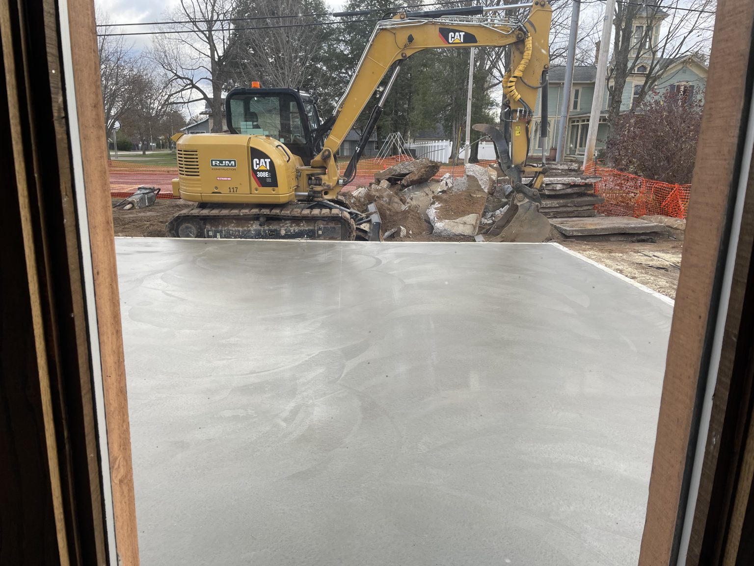 Construction continues Weyauwega Public Library