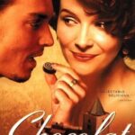 Book jacket for Chocolat written by Joanne Harris